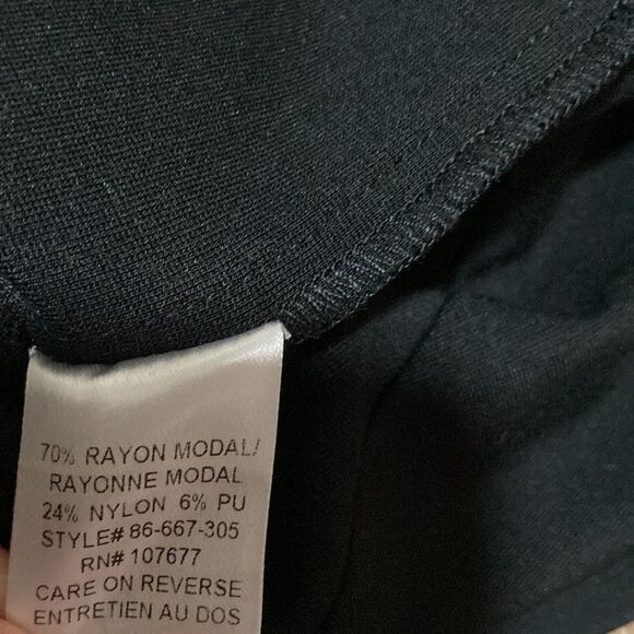 Alice + Olivia Black sleeveless body con dress with mock turtleneck size XS - Picture 10 of 11